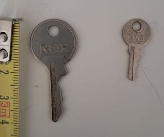 Set 22 Chiavi Antiche Ferro Battuto