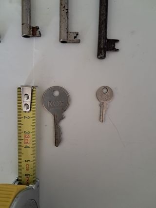 Set 22 Chiavi Antiche Ferro Battuto