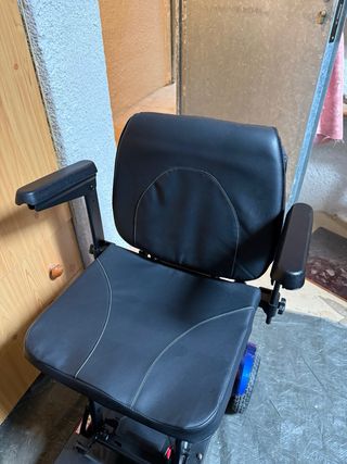 Silla Eléctrica Plegable Azul