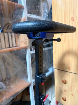 Silla Eléctrica Plegable Azul