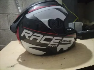 Casco de moto Shark negro