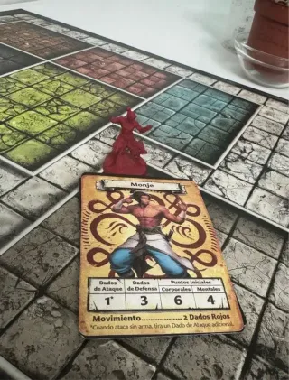 HeroQuest : Miniatura del Monje en Español