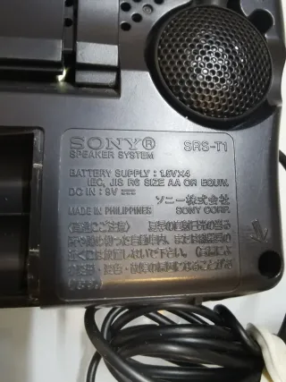 Altavoz Sony SRS-T1PC Vintage