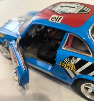 Modellino Alpine Renault Elf Tour de Corse