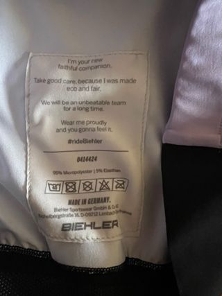 Maillot Manga larga Ciclismo Biehler