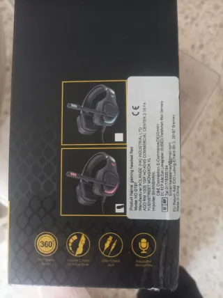 Cascos Gamer GIST 3D Sonido LED