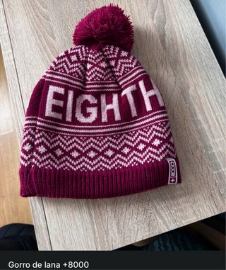 Gorro de lana +8000 EIGHTH