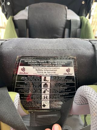 Mochila Portabebé Deuter Kid Comfort Plus +Parasol