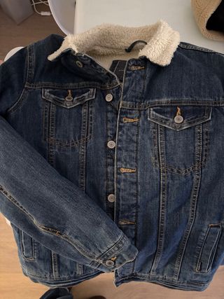 Cazadora vaquera Springfield con borrego