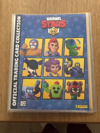 Álbum Brawl Stars con 13 cromos