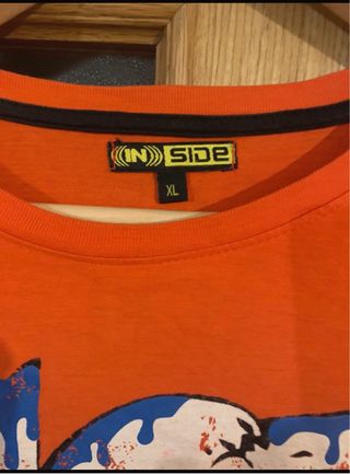Camiseta Inside Talla XL Naranja