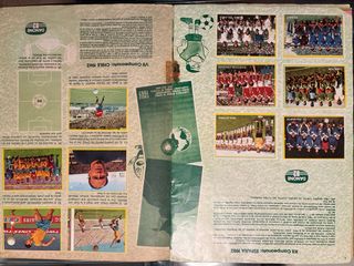 Álbum Fútbol en Acción Mundial 82