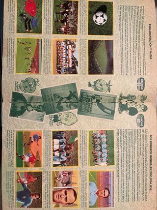 Álbum Fútbol en Acción Mundial 82