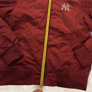 Chaqueta Bomber Yankees Burdeos