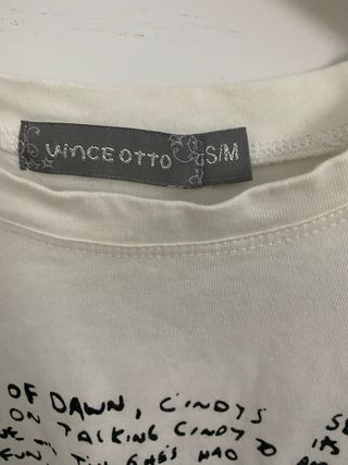 Camiseta blanca talla S