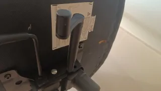 Silla Malkolim Negra Cuero Sintético