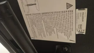 Silla Malkolim Negra Cuero Sintético