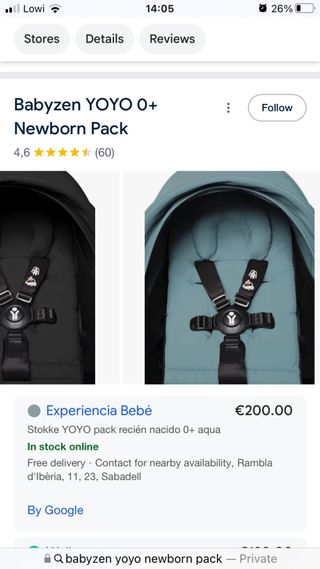 Babyzen Yoyo 0+ Pack Newborn