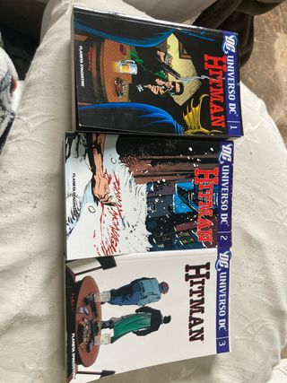 Colección Hitman DC Comics (3 tomos) completa