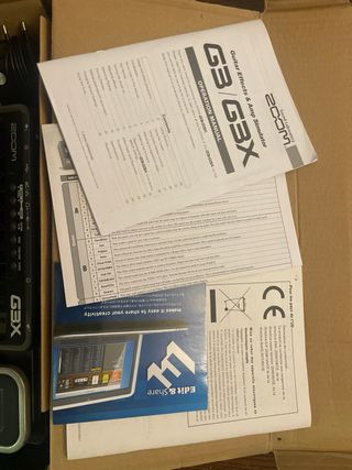 Pedalera Zoom G3X Guitarra Eléctrica