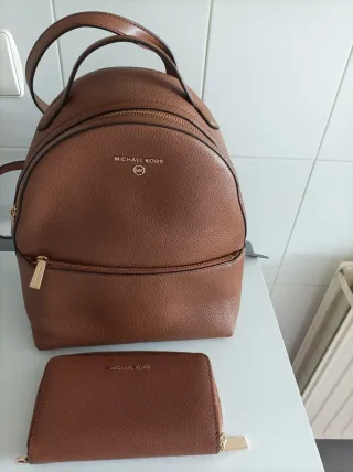 Mochila y Cartera Michael Kors Marrón