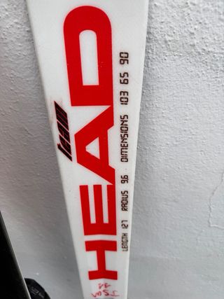 Esquís HEAD Super Shape Niños 127cm