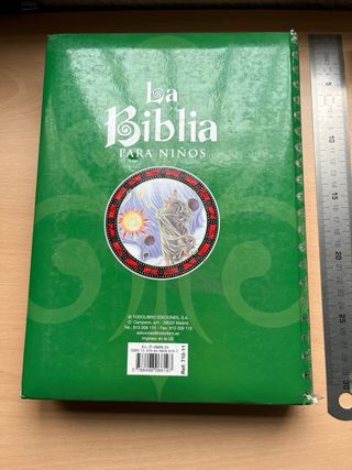 BIBLIA PARA NIÑOS,LA VERDE