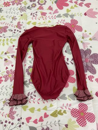 Conjunto Flamenco burdeo