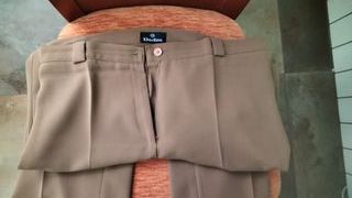 Traje mujer talla 46 beige (Dados)