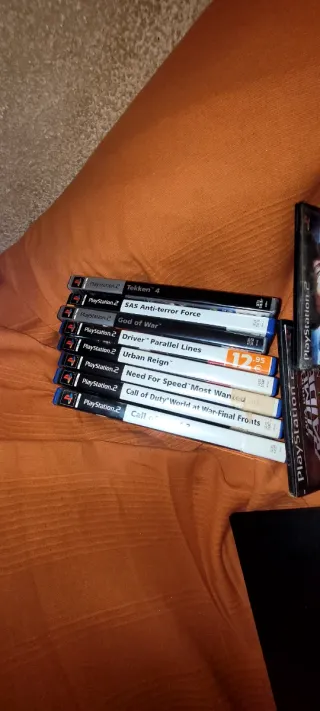 PlayStation 2 Negra Completa