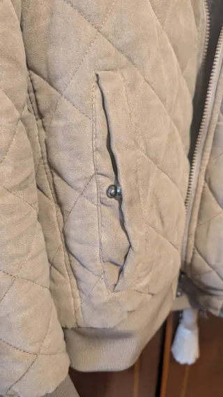 Cazadora JVZ Beige Acolchada