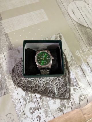 Reloj Rolex Datejust verde – Acero inoxidab