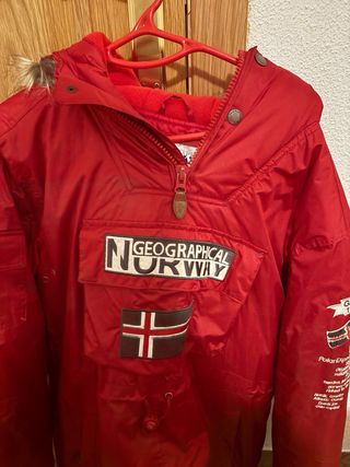 Chaqueta Geographical Norway Roja Talla M