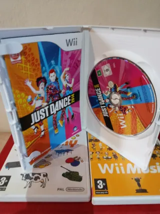 Pack 4 Juegos Nintendo Wii: Zumba, Wii Music, Just