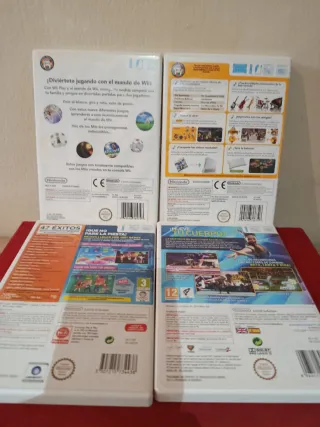 Pack 4 Juegos Nintendo Wii: Zumba, Wii Music, Just