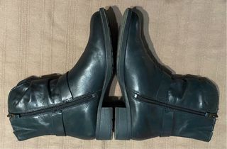 Botines Laura Di Sarpi T40 Mujer Negros