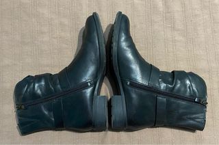 Botines Laura Di Sarpi T40 Mujer Negros