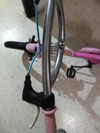 Bicicleta infantil rosa