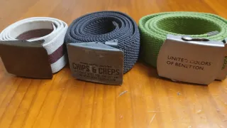 3 Cinture Elastiche per Bambini 90 cm, 80 cm e 75 cm