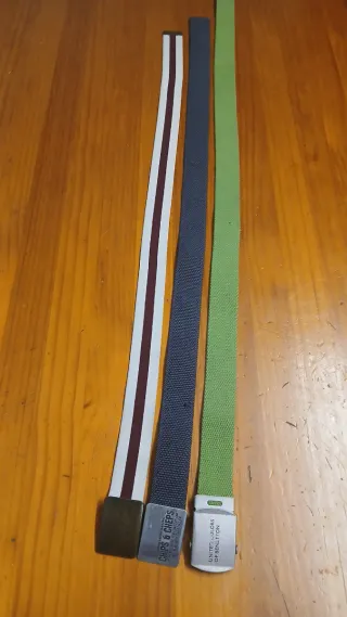 3 Cinture Elastiche per Bambini 90 cm, 80 cm e 75 cm