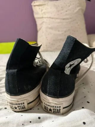 Converse plataforma talla 40