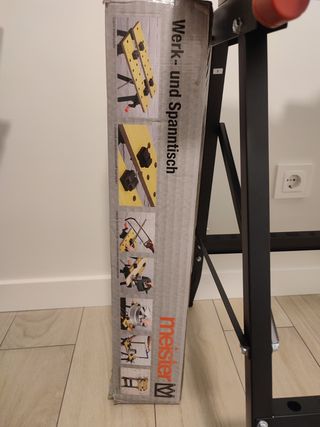 Mesa de Trabajo Plegable MEISTER Nueva/Precintada