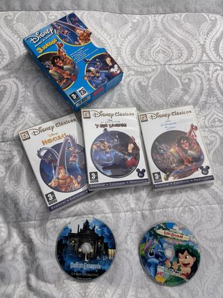 Lote Juegos PC Disney Clásicos
