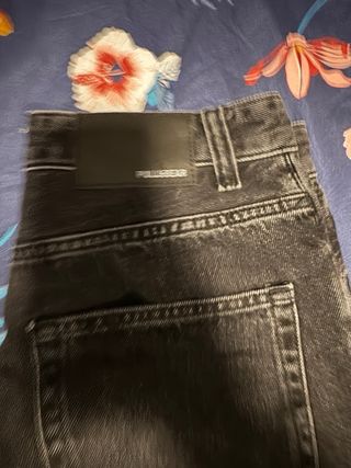 Pantalones Pull&Bear Baggy Negros