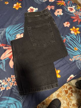 Pantalones Pull&Bear Baggy Negros