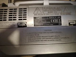 Radio Cassette Grabador Sanyo M-1568F