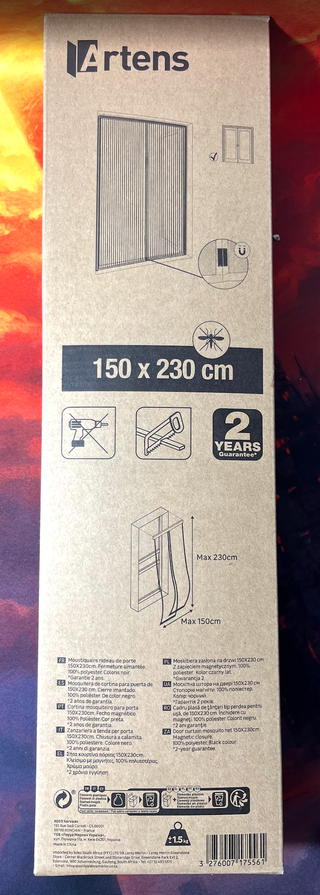 Mosquitera magnética Artens 150x230 cm