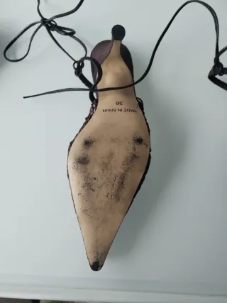 Zapatos de tacón Angel Alarcon marrones