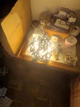 Se vende lote de 7 cajas de Luces LED Navidad Azul