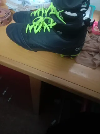 Botas de fútbol hombre azules